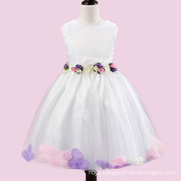 2017 New Flower Girl Baby Child Dress Puffy Fancy Party Dress